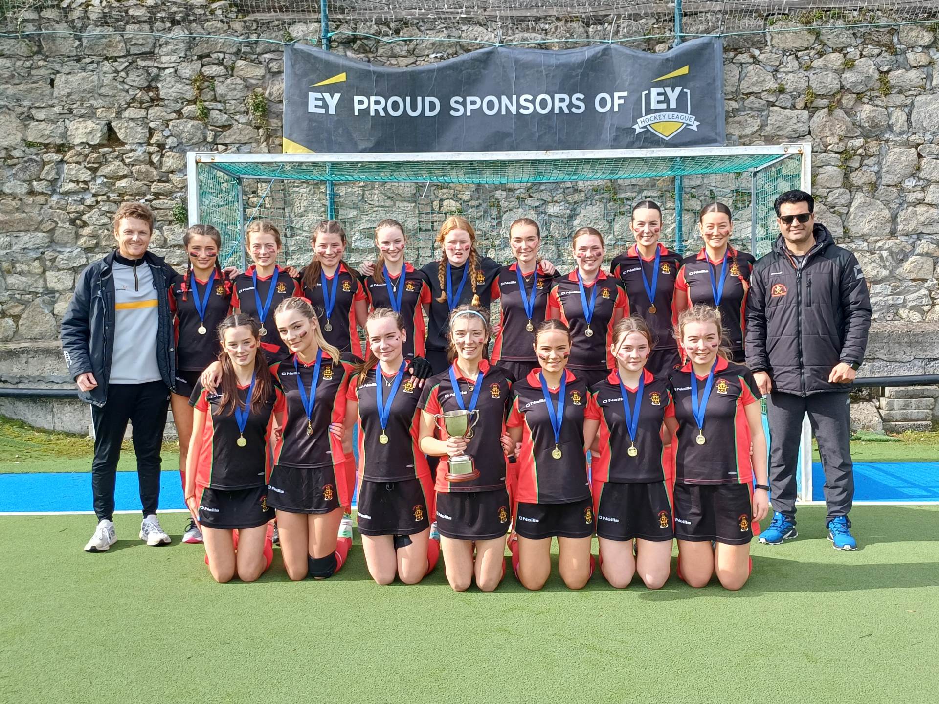 Senior Girls Hockey Winning Team